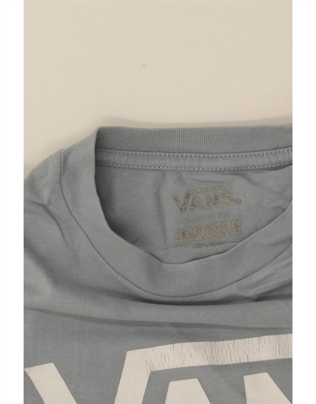 Tricou grafic pentru băieți VANS Classic Fit Top 10-11 ani albastru mediu