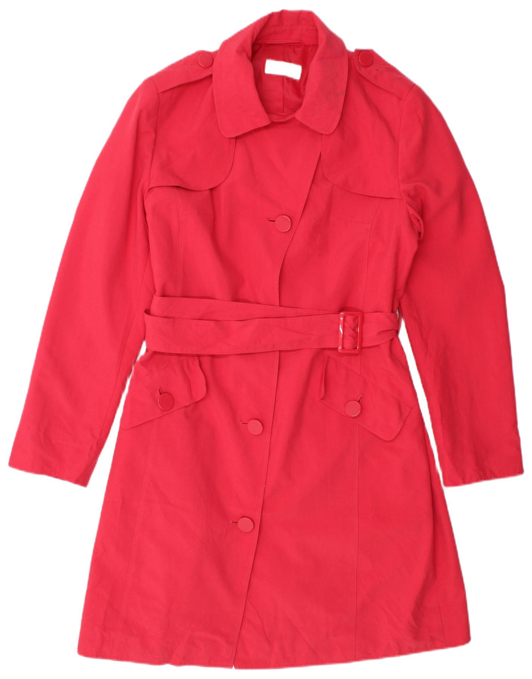 Trench pentru femei Marks & Spencer UK 12 Poliester roz mediu