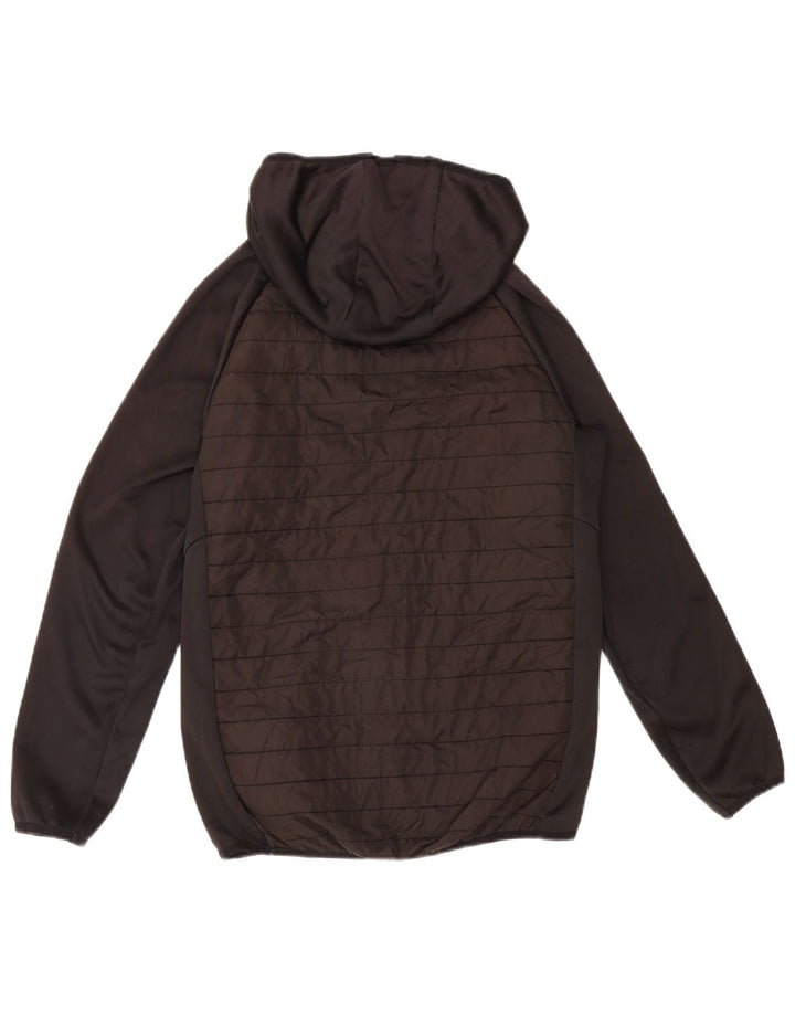 Jack & Jones jachetă bomber cu glugă pentru băieți 13-14 ani, neagră