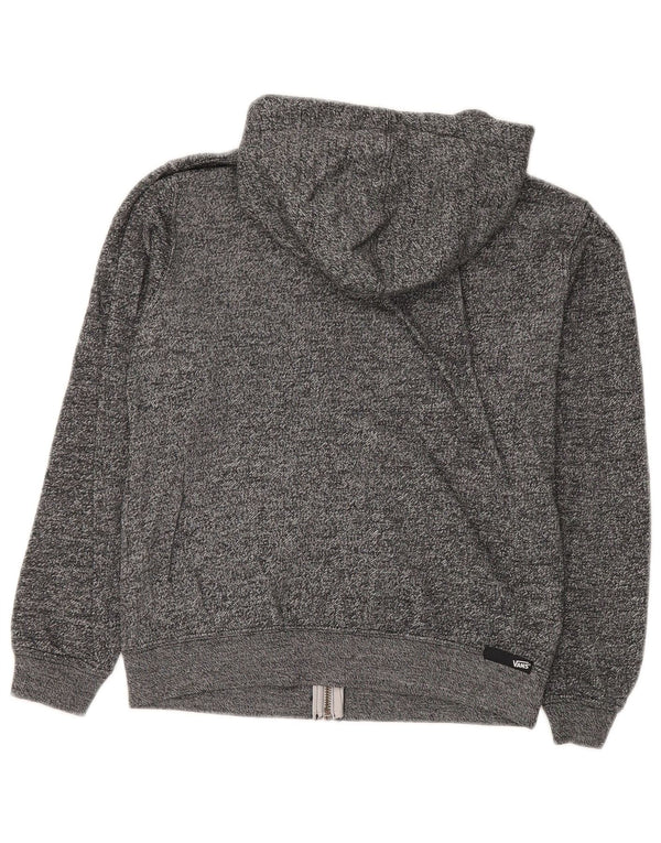 Pulover VANS pentru femei, cu fermoar, UK 10, bumbac cu pete gri mici