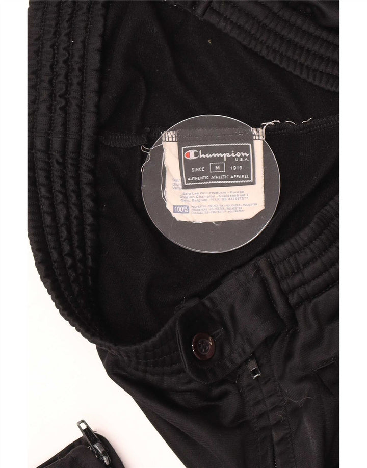 Pantaloni de trening pentru bărbați Champion Loose Fit Poliester mediu negru