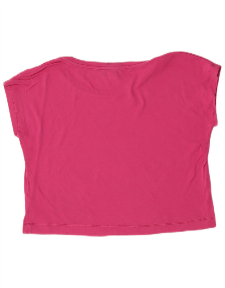 Max & Co. Tricou Crop Top pentru femei UK 14 Medium Pink