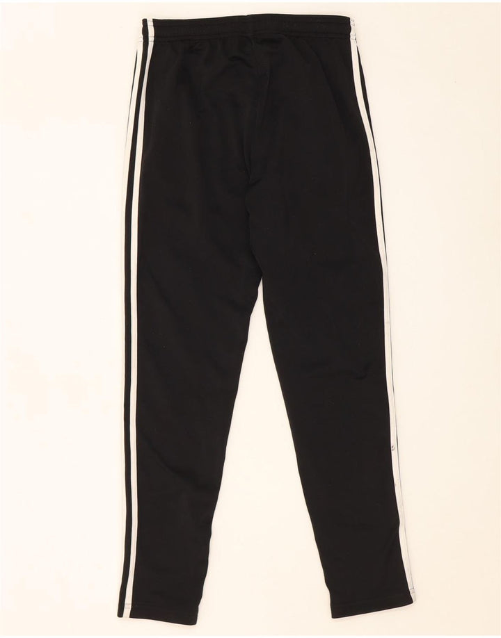 Pantaloni de trening Adidas baieti 11-12 ani poliester negru