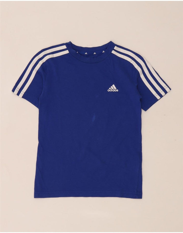 Tricou Băieți Adidas Top 7-8 Ani Bumbac Albastru