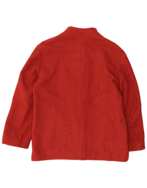 Pardesiu scurt supradimensionat pentru femei Marks & Spencer UK 10 Small Red Flecked
