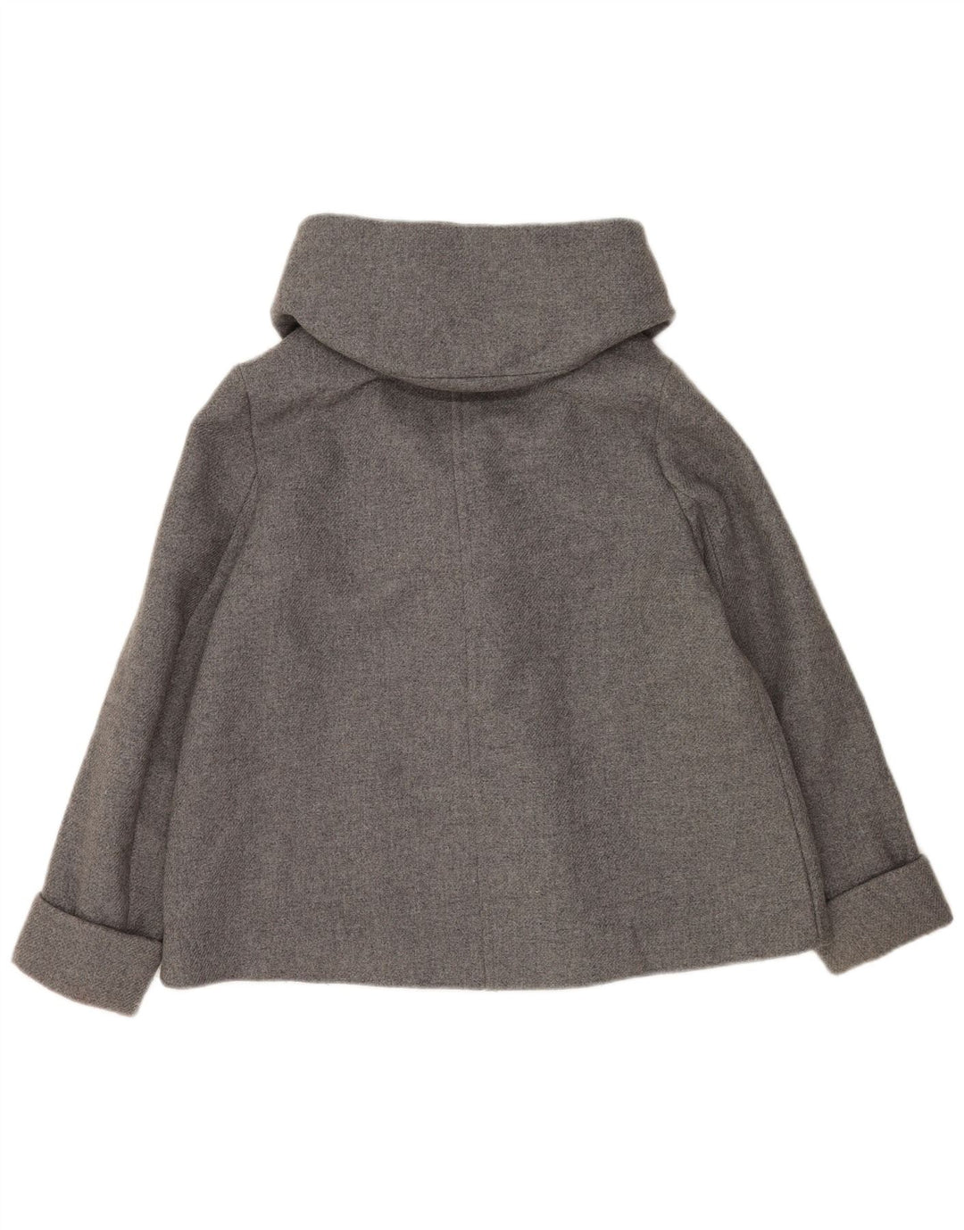 Bomber cu glugă pentru femei Zara UK 14 Lână gri mediu