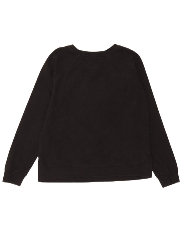 Pulover pentru damă Converse Graphic Pulover UK 14, mare, negru, bumbac