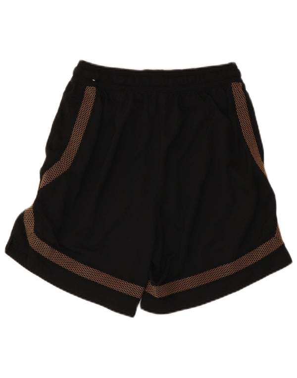 Nike Mens Dri Fit Sport Shorts Small Black Geometric Polyester