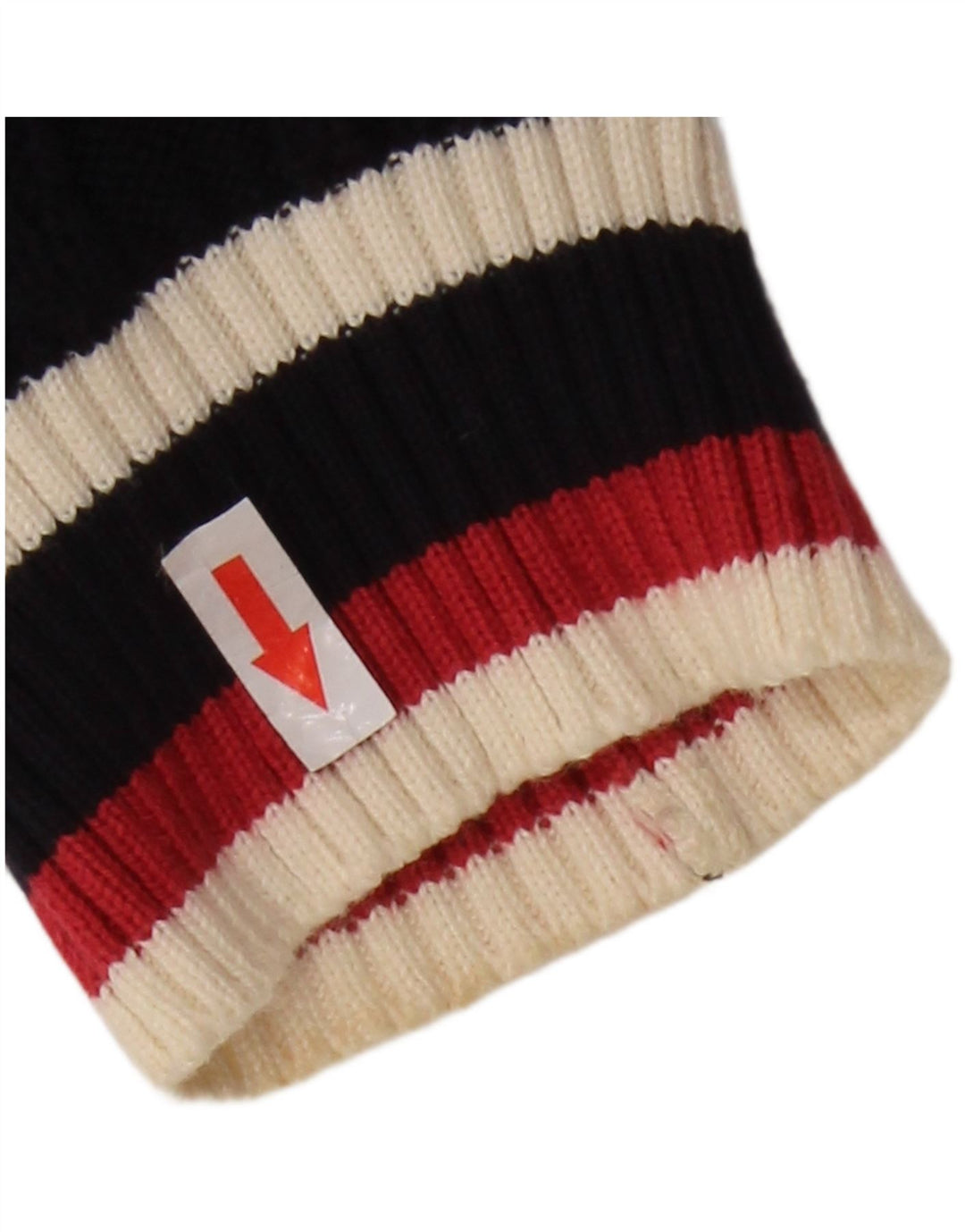 Pulover cardigan supradimensionat pentru femei JAEGER UK 10 Mic albastru marin colorblock