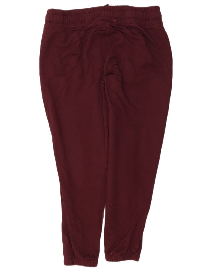 Pantaloni de trening pentru femei ATHLETA Pantaloni de jogging UK 14 Poliester Burgundy mediu