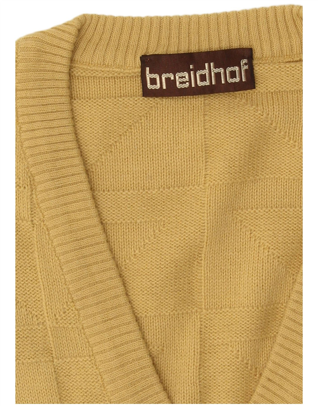 Breidhof Vest pentru bărbați Tank Top Galben mediu