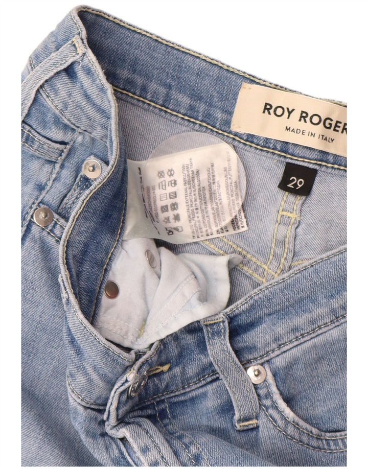 ROY ROGERS Blugi de damă cropped W29 L25 Bumbac albastru
