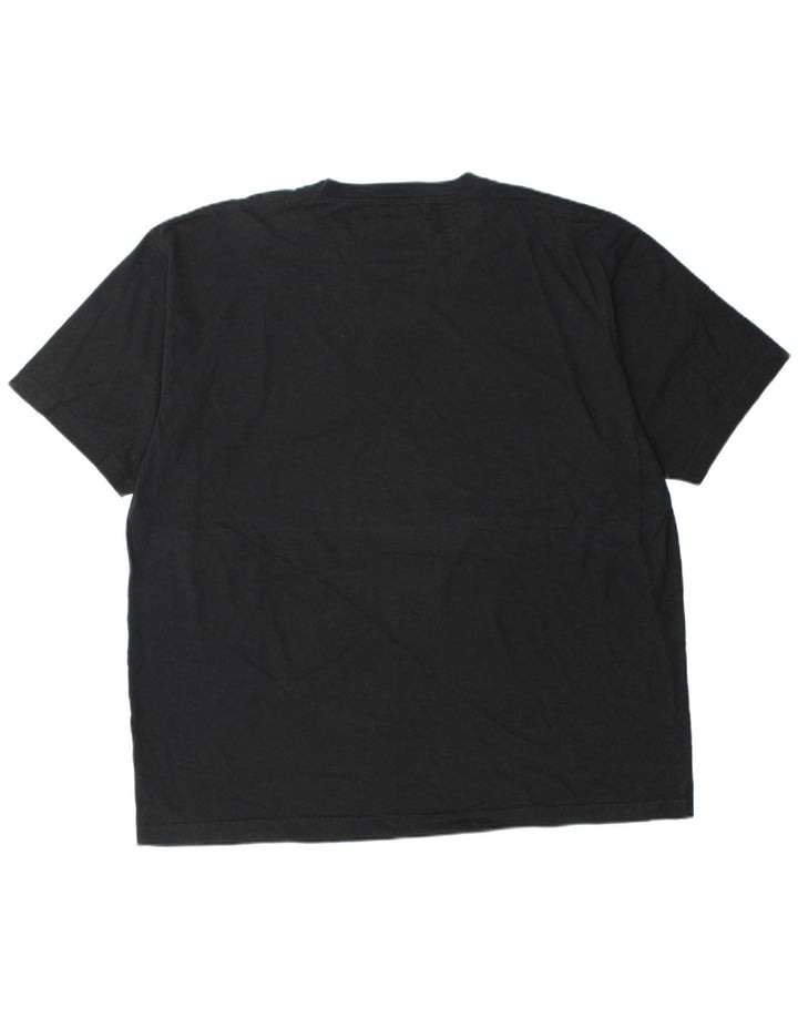 EDDIE BAUER Tricou Bărbați Top XL Bumbac Negru