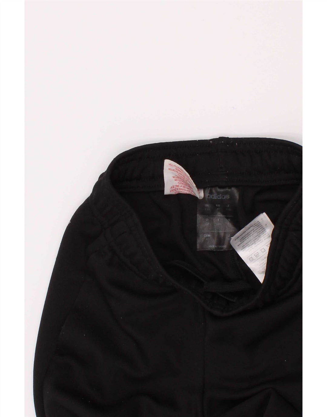 Pantaloni de trening Adidas Climalite pentru baieti 3-4 ani poliester negru