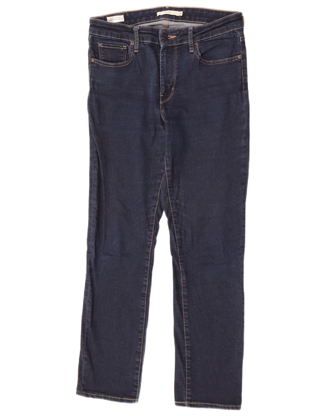 Blugi Levi's 712 Slim pentru femei W30 L32 Bumbac bleumarin