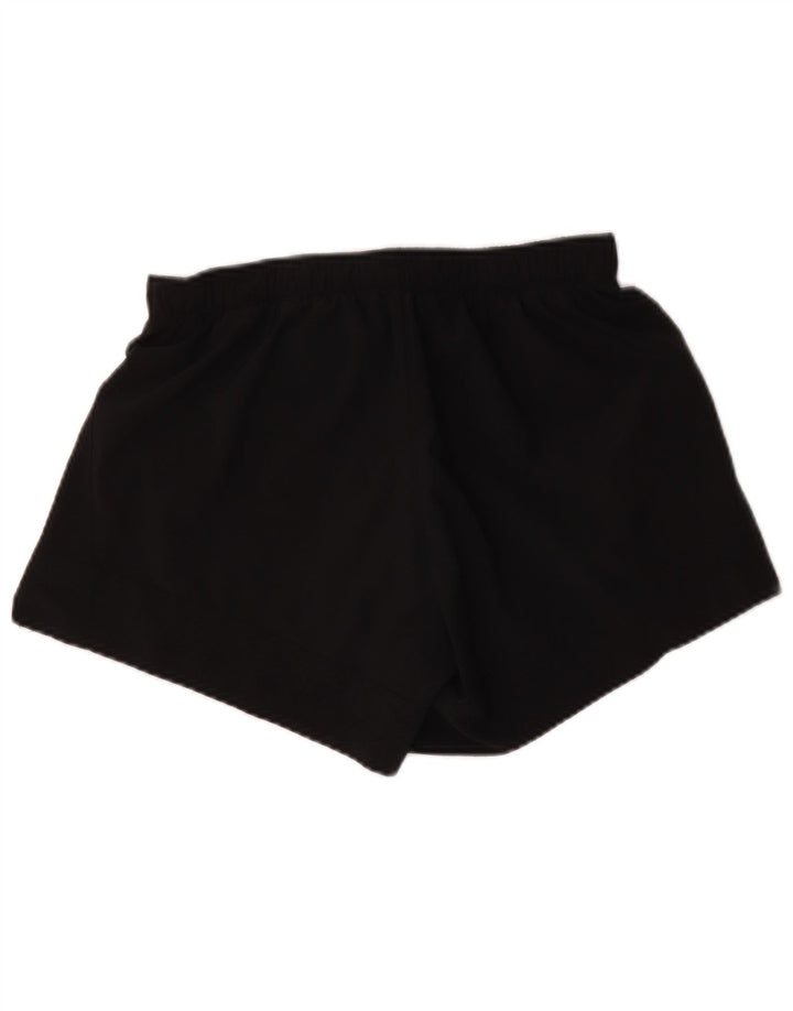 Pantaloni scurți sport Nike Dri Fit pentru femei UK 14 Poliester mediu negru