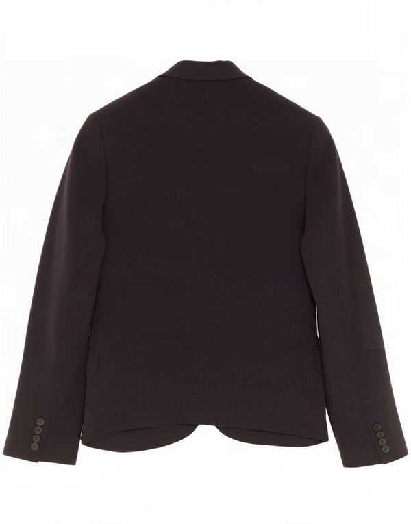 Jachetă Blazer pentru femei Aquascutum cu 2 nasturi UK 8 Acetat, albastru bleumarin mic