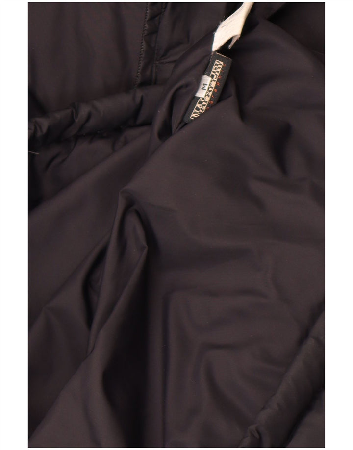 Jachetă căptușită cu glugă pentru bărbați Napapijri UK 38 Medium Black