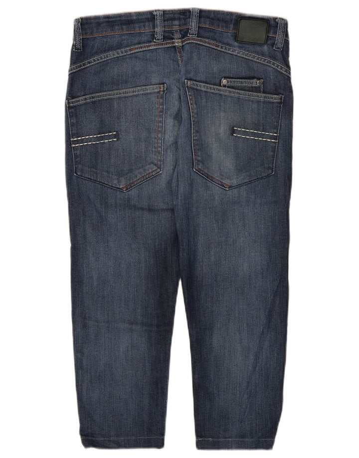 CALVIN KLEIN Womens Capri Jeans W30 L21 Blue Cotton