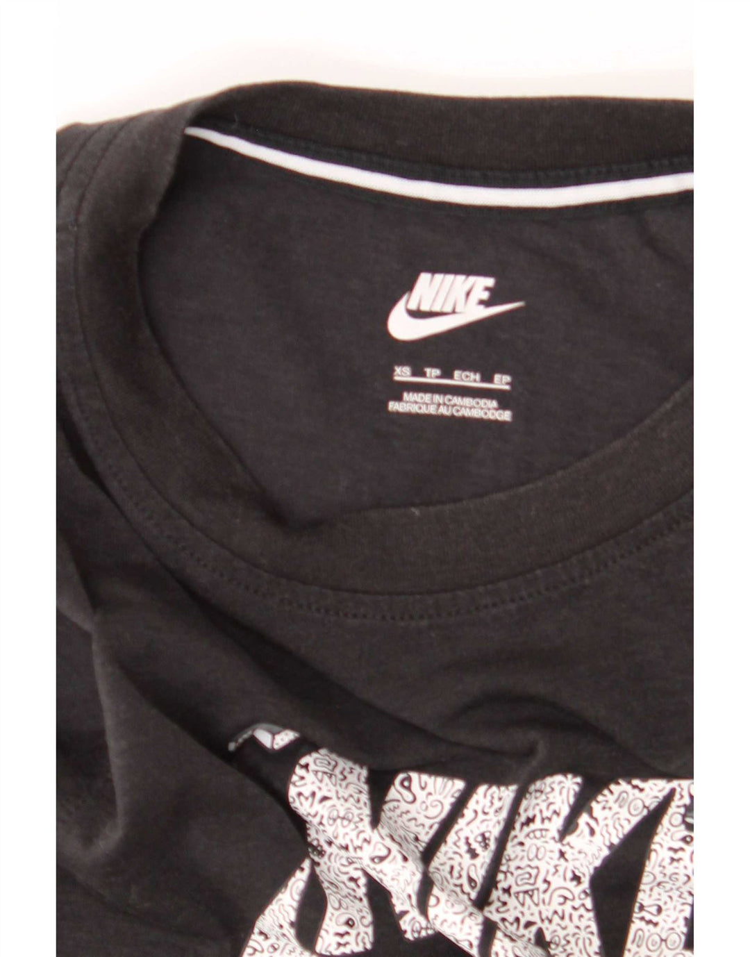 Top cu vestă grafică pentru bărbați Nike XS negru