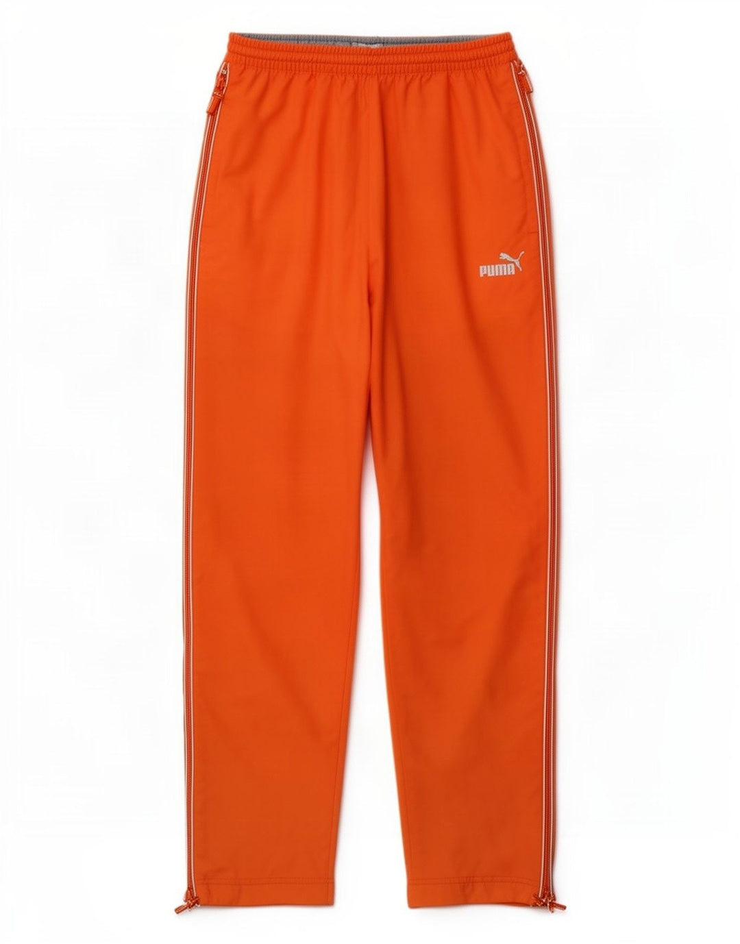 Pantaloni de trening Puma pentru bărbați, poliester portocaliu mic