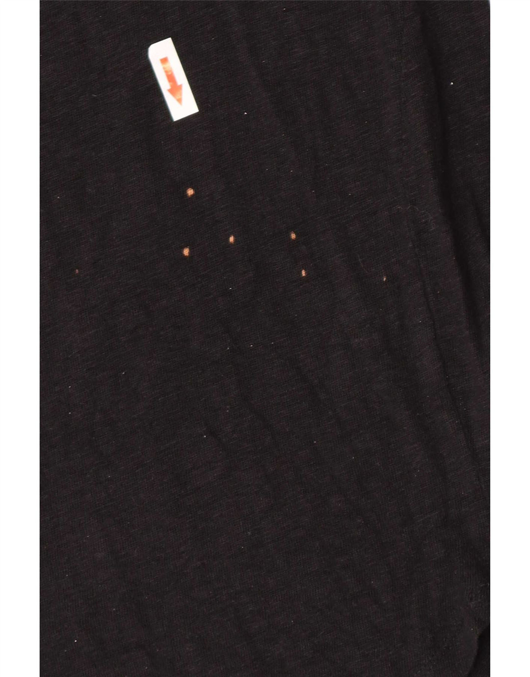 Top femeie Zara cu mâneci 3/4 UK 10 mic negru