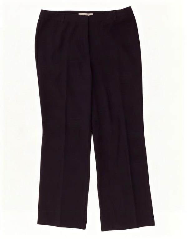 Pantaloni casual pentru femei Marks & Spencer UK 12 Medium W32 L29 Bleumarin