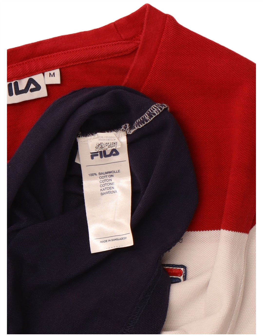 Top tricou FILA pentru femei UK 14 mediu multicolor, bumbac color bloc