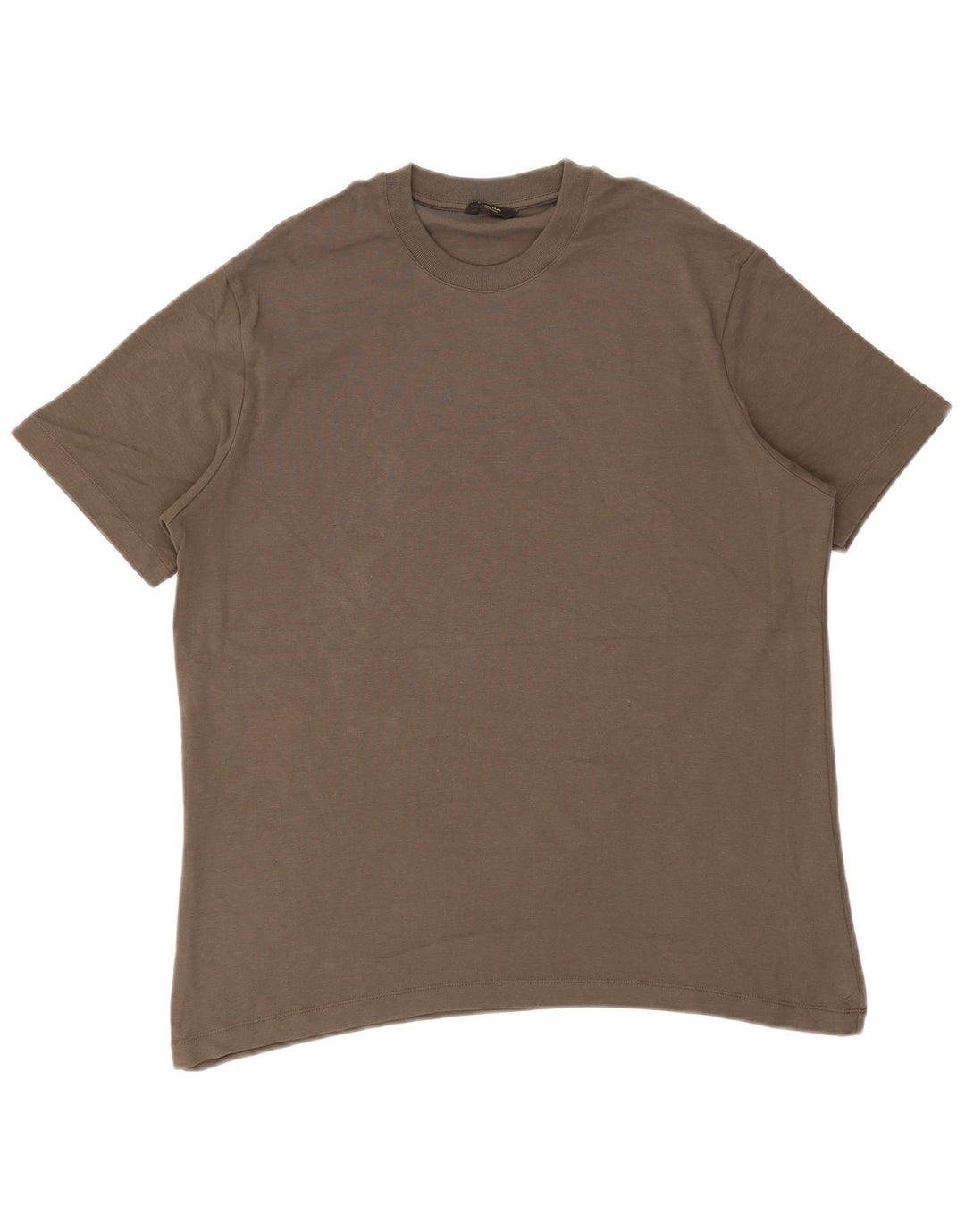 Tricou Massimo Dutti pentru bărbați Top mare bumbac gri