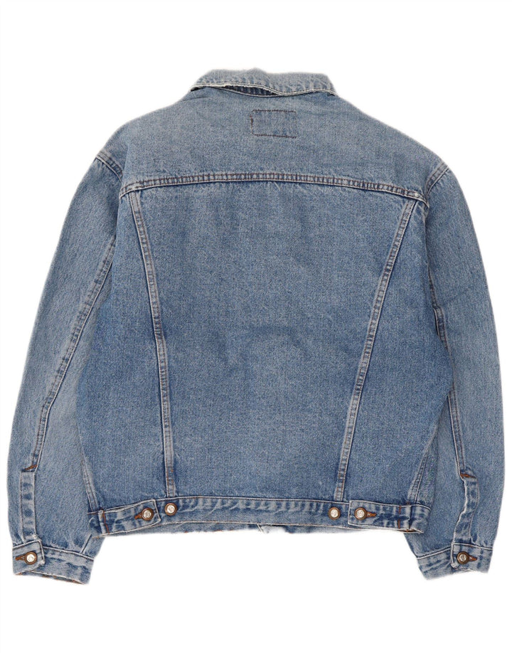 Jachetă de blugi vintage pentru bărbați UK 38 Medium Blue