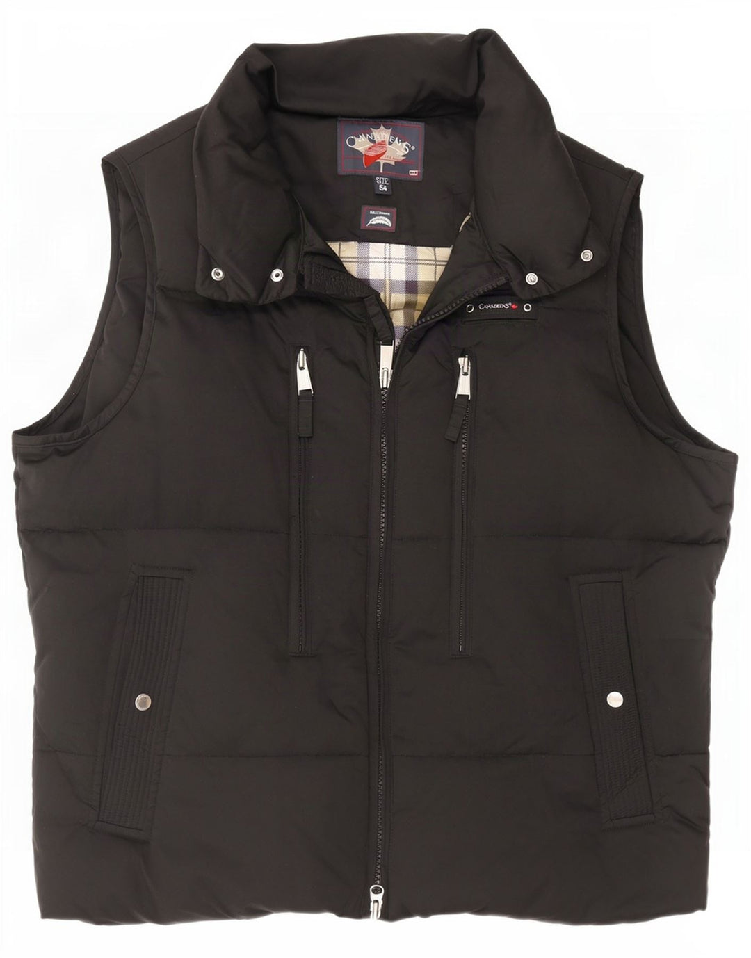 Gilet căptușit pentru bărbați Canadiens IT 54 2XL negru