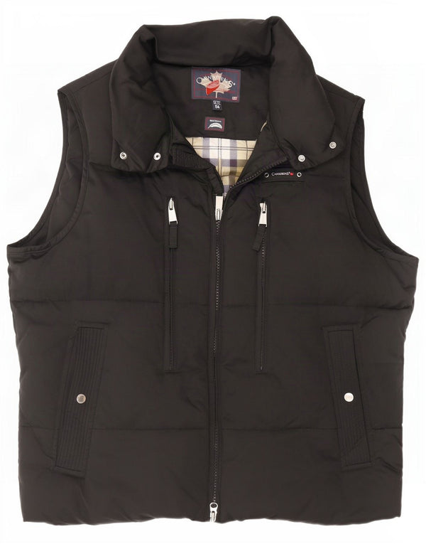 Gilet căptușit pentru bărbați Canadiens IT 54 2XL negru