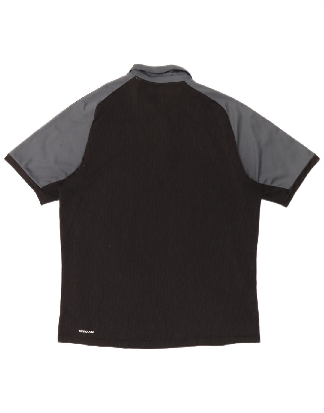 Tricou polo Adidas Climacool pentru bărbați, mediu negru, bloc de culoare