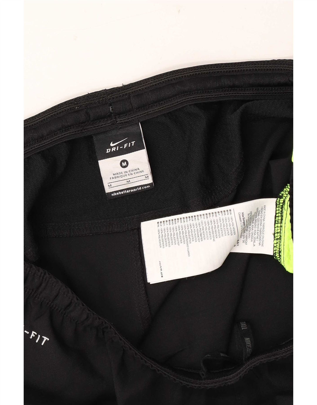 Pantaloni scurți sport Nike Dri Fit pentru bărbați, negru mediu, poliester color
