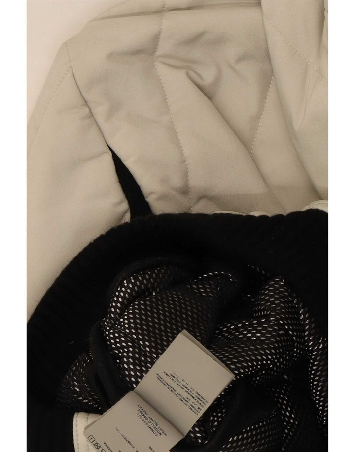Jachetă căptușită cu glugă pentru femei Refrigiwear UK 14 Medium White Colorblock