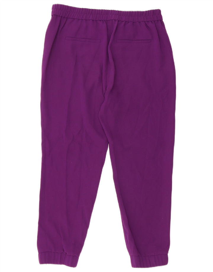 Pantaloni tăiați pentru femei J. CREW Joggeri mici US 6 Medium W32 L25 Violet