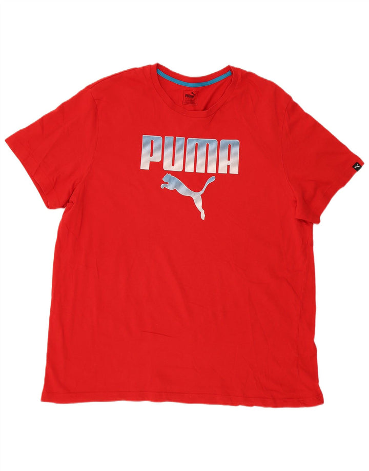 Tricou grafic Puma pentru bărbați Top 2XL Roșu