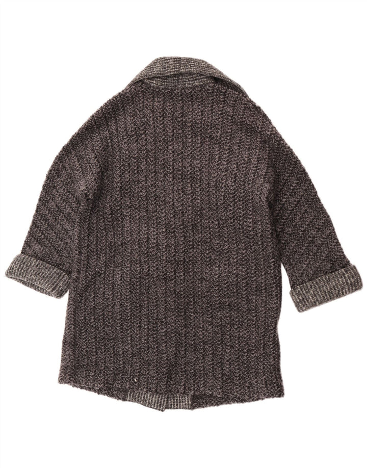 Palton supradimensionat pentru femei Paul Costelloe UK 16 mare, gri, lână color bloc