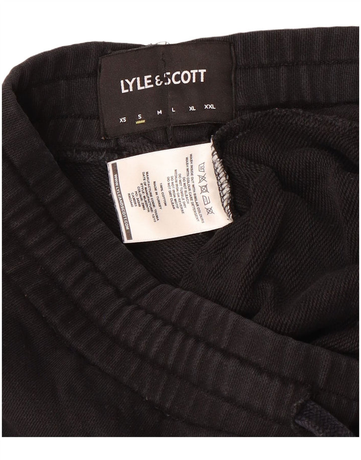 LYLE & SCOTT Pantaloni de trening pentru bărbați Pantaloni de jogging Bumbac negru mic
