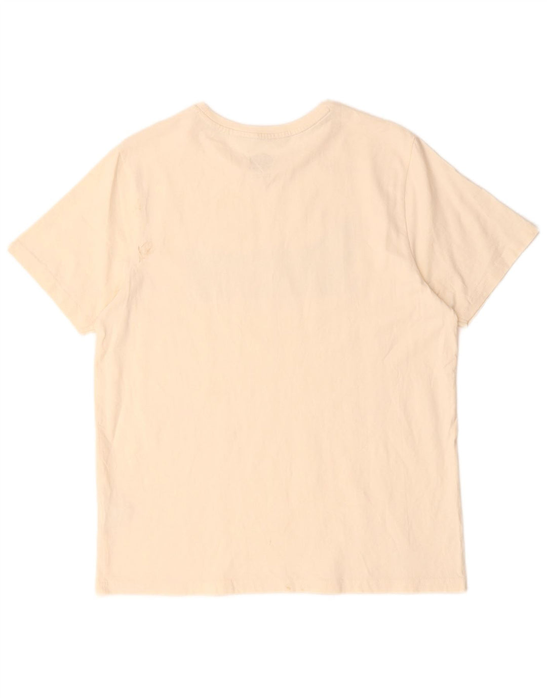 Tricou grafic pentru bărbați Animal Top mediu din bumbac alb