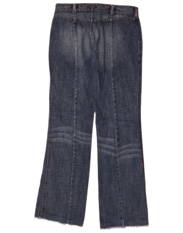 Max & Co. Blugi evazați pentru femei IT 42 Medium L30 L32 Bumbac albastru