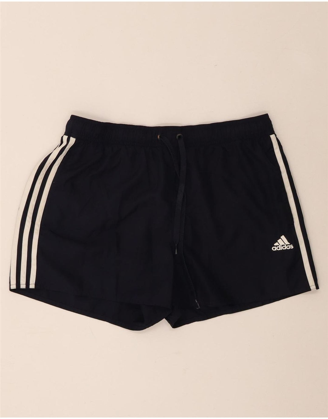Pantaloni scurți sport pentru bărbați Adidas, mari, albastru, poliester