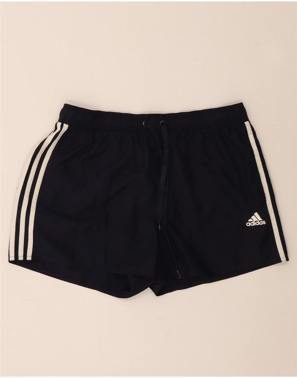 Pantaloni scurți sport pentru bărbați Adidas, mari, albastru, poliester