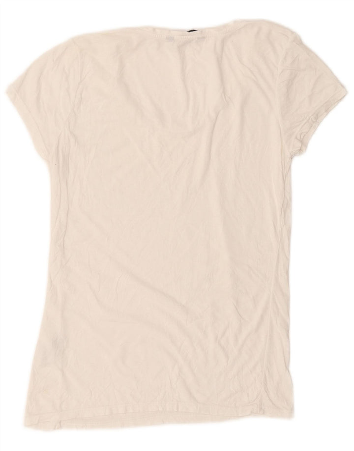 Tricou pentru femei French Connection Top UK 10 Small White Bumbac