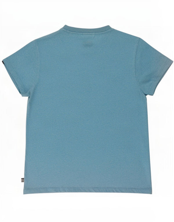 Tricou Superdry pentru bărbați Top mare, albastru pete din bumbac