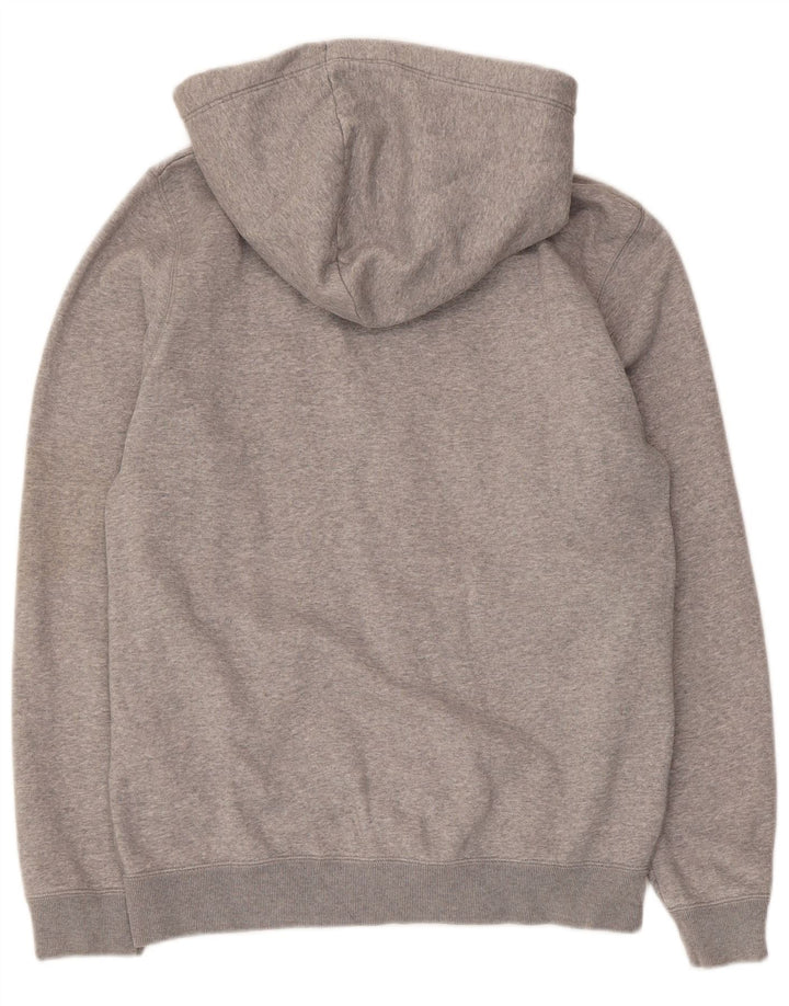 Pulover Jack Wills pentru bărbați, cu fermoar, bumbac cu pete, gri mediu