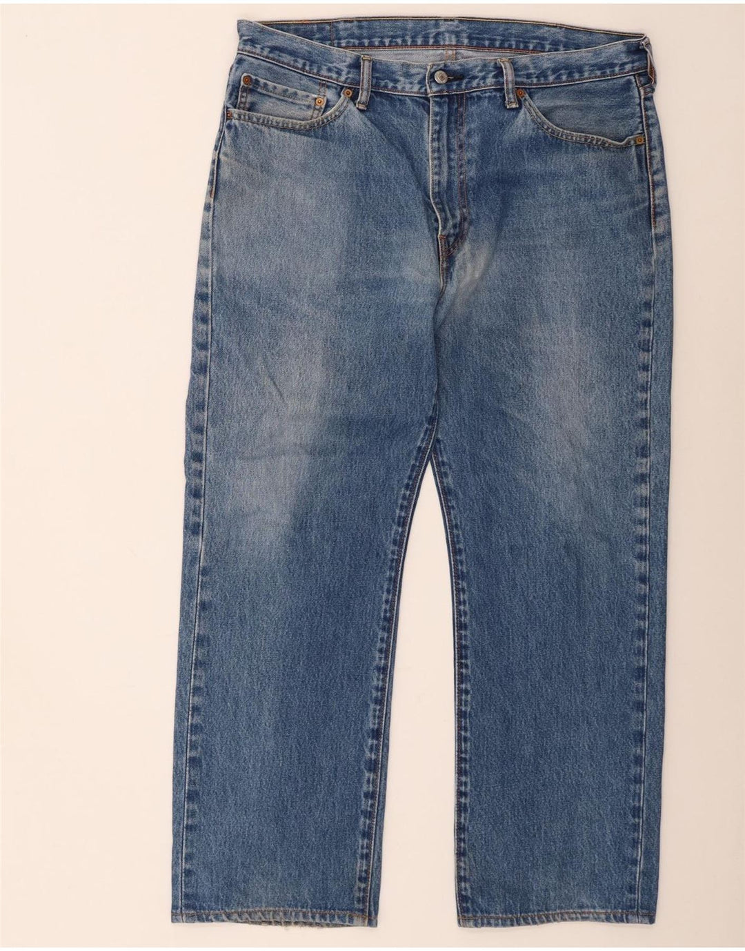 Blugi drepti pentru bărbați Levi's 751 W36 L29 Bumbac albastru