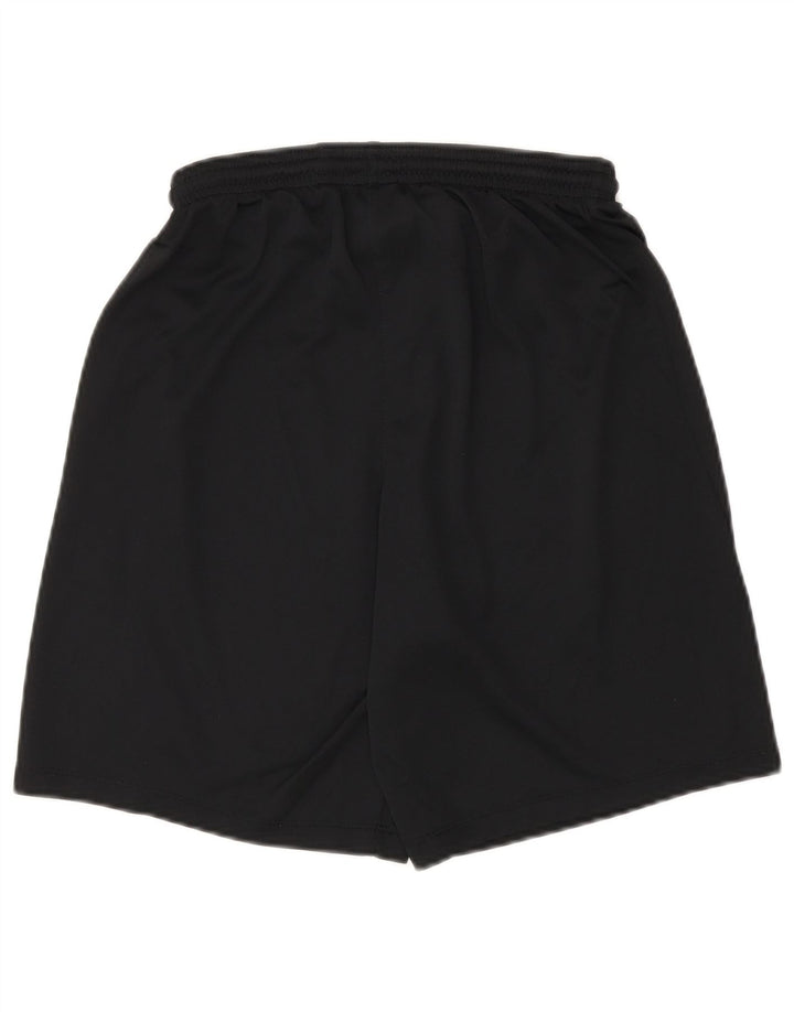 Pantaloni scurți sport Nike Slim Fit pentru bărbați, poliester negru mic