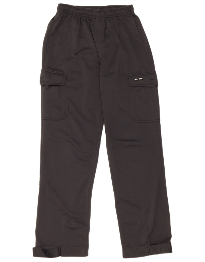 Pantaloni de trening Champion pentru femei UK 12 Poliester mediu negru