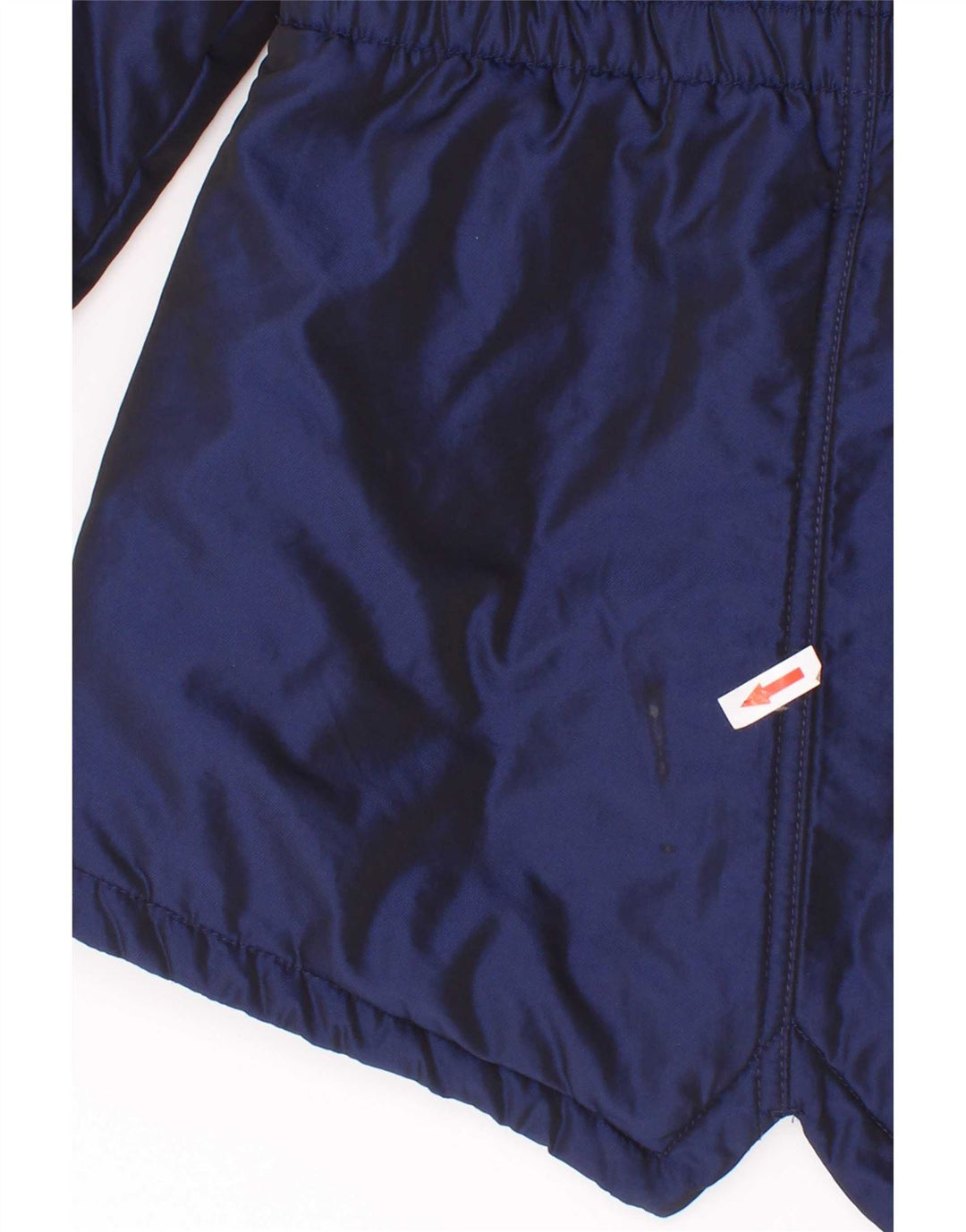 Jachetă parka cu glugă pentru fete Ted Baker, 5-6 ani, nailon bleumarin